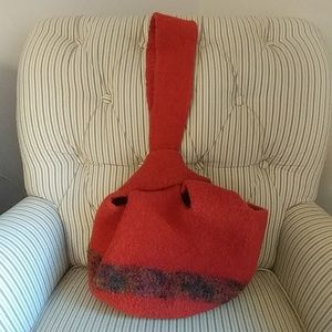 Japanese Slipknot Felted Wool Handbag